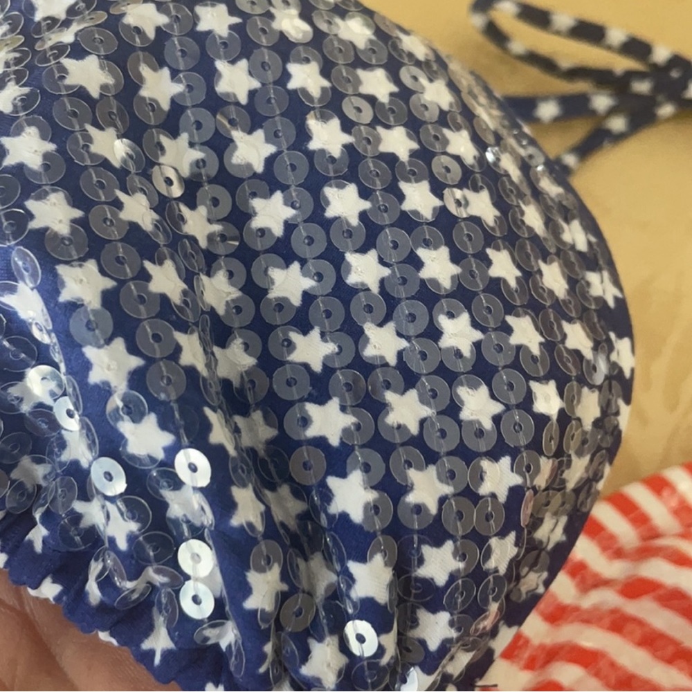 🇺🇸 👙 Billabong tank top bikini American flag bundle 🏝️ - Picture 5 of 9